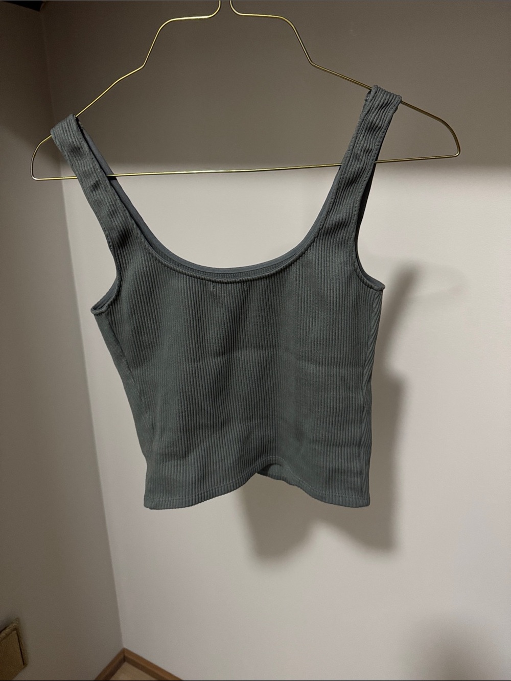 Dynamite Olive Green Ribbed Tank - Picture 3 of 4